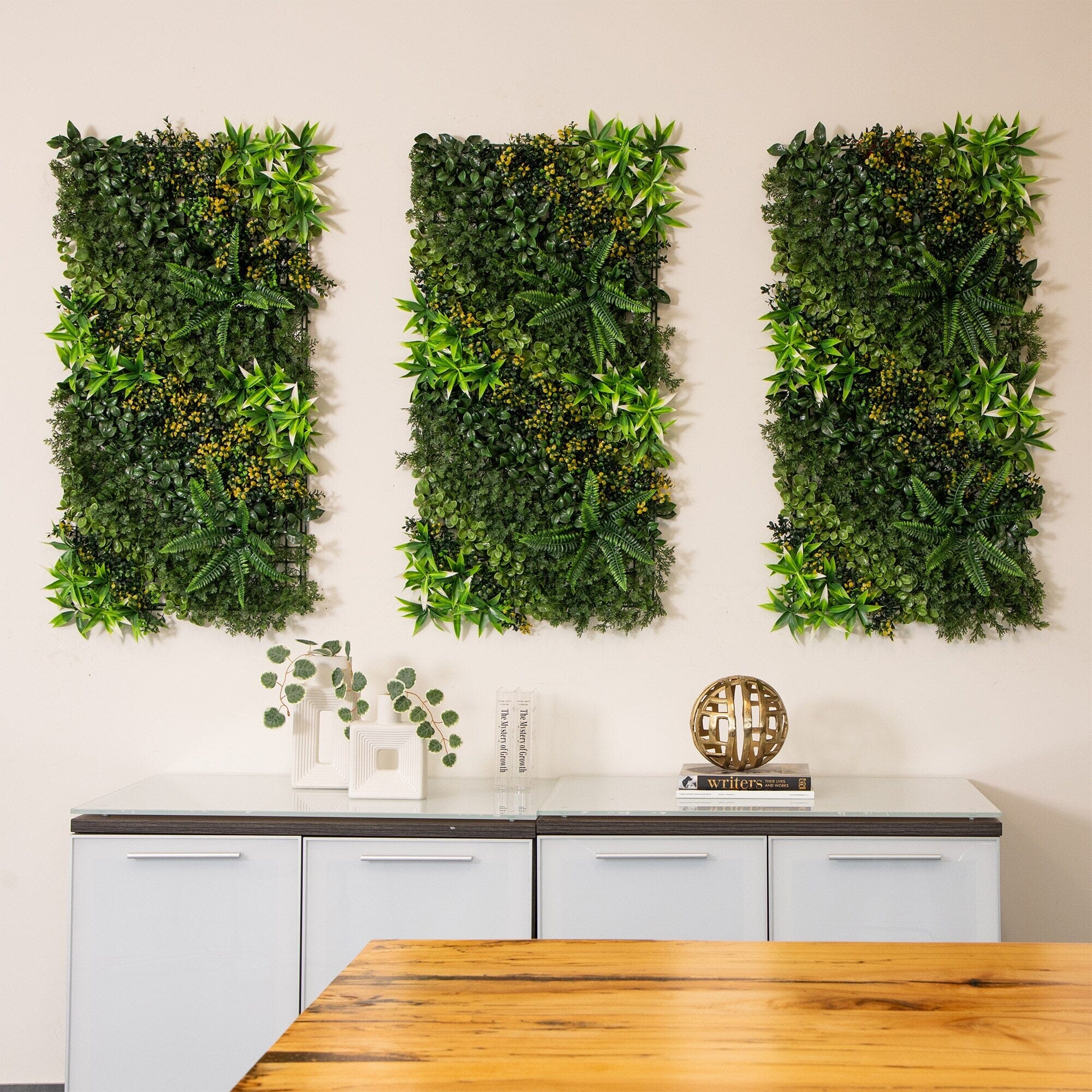 20” x 40” UV Resistant Hawaiian Islands Artificial Living Wall