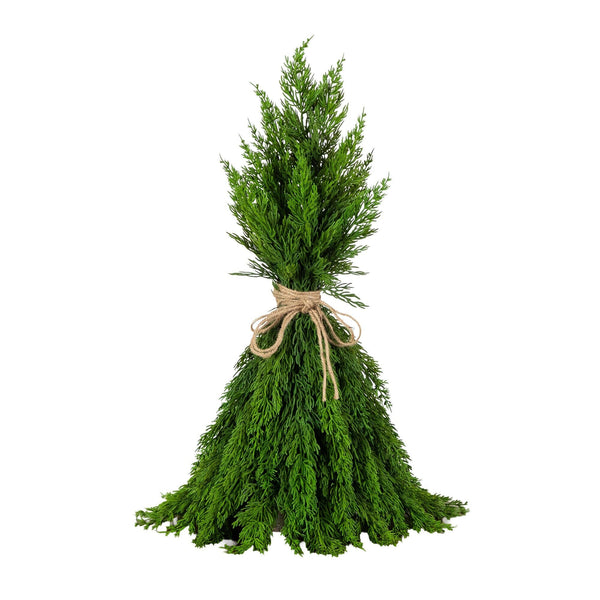 23” Artificial Real Touch Christmas Cypress Standing Bundle