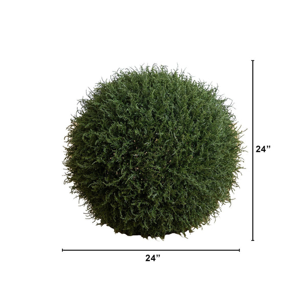 23” UV Resistant Artificial Cedar Ball (Indoor/Outdoor)