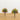 23"UV Artificial Daisy Flowering Plant with Integrated Stake (Indoor/Outdoor) - Set of 2