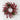 24” Frosted Cypress Artificial Wreath with 
Berries and Pine Cones