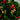 24" Pre-Lit UV Resistant Artificial Red Tip Photinia & Gold Berries Christmas Hanging Basket with 34 Warm White LED Lights (Indoor/Outdoor)