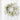 24” White Flower Blossom Wreath