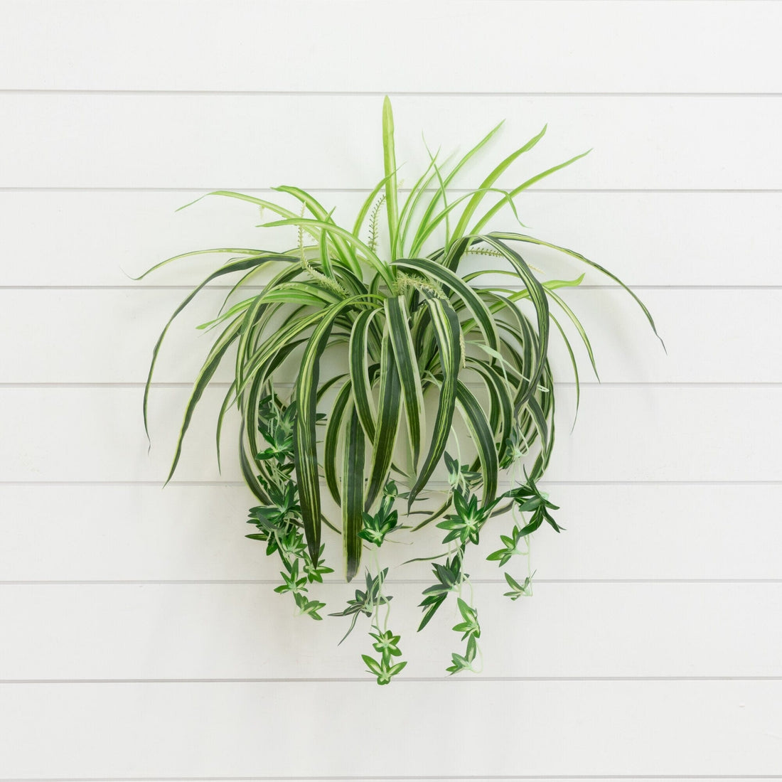 spider plant bush 24" UV Resistant Artificial Spider Bush (Indoor/Outdoor)