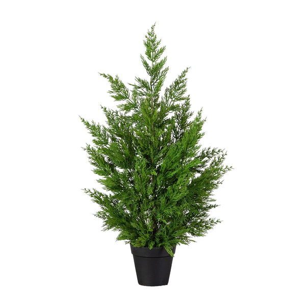 26” Artificial Real Touch Cypress Christmas Tree