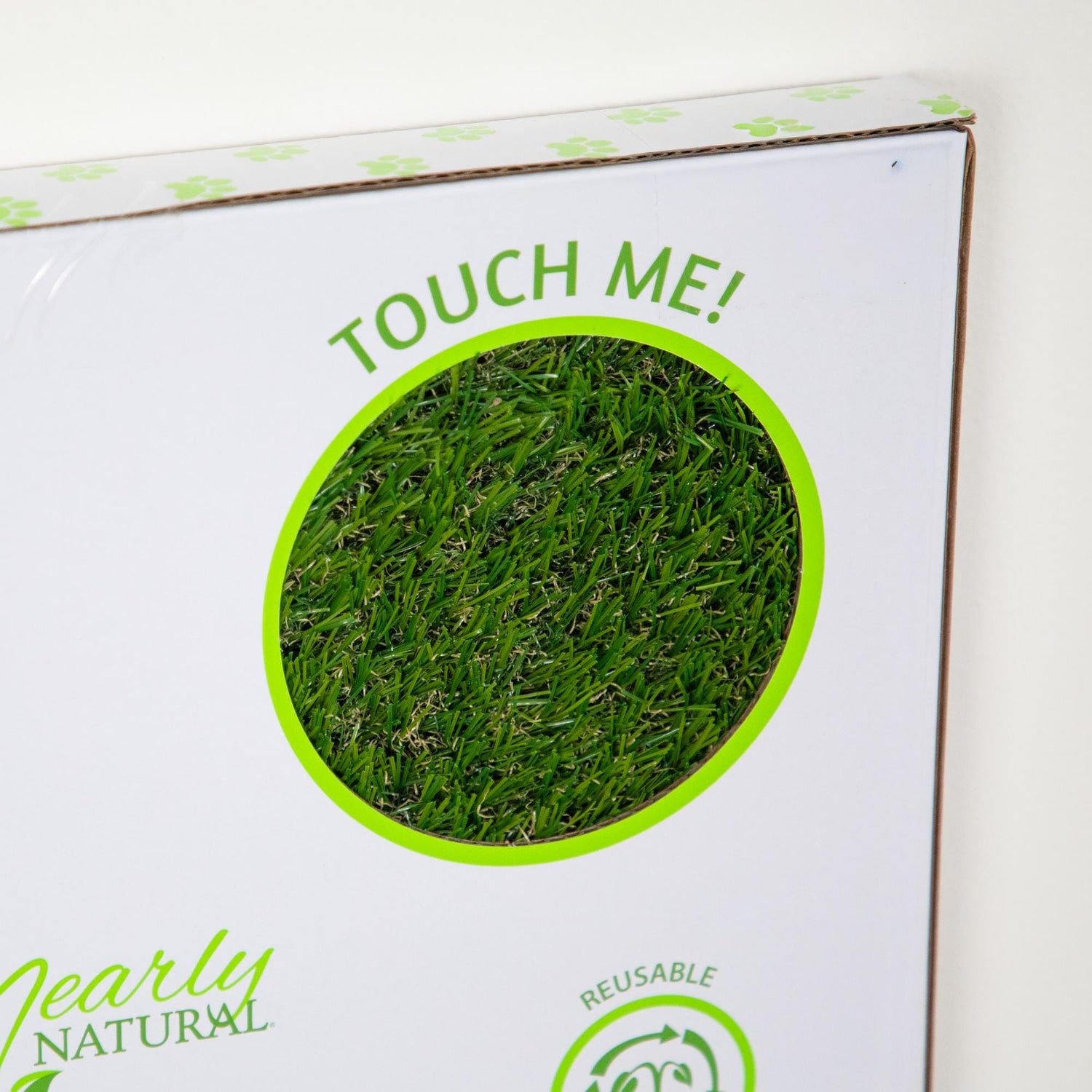 26.7" x 16.5" UV Resistant Artificial Pet Potty Grass Training Pad (Indoor/Outdoor)