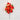 28” Artificial Pre-Lit Poinsettia Branch with 20 LED Lights