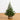3' Artificial Balsam Fir Christmas Tree with Pine Cones in Jute Wire Planter