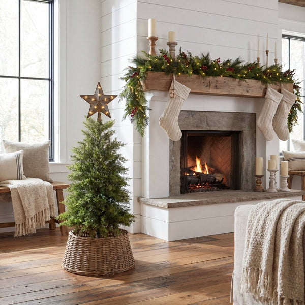3’ Artificial Cedar Christmas Tree