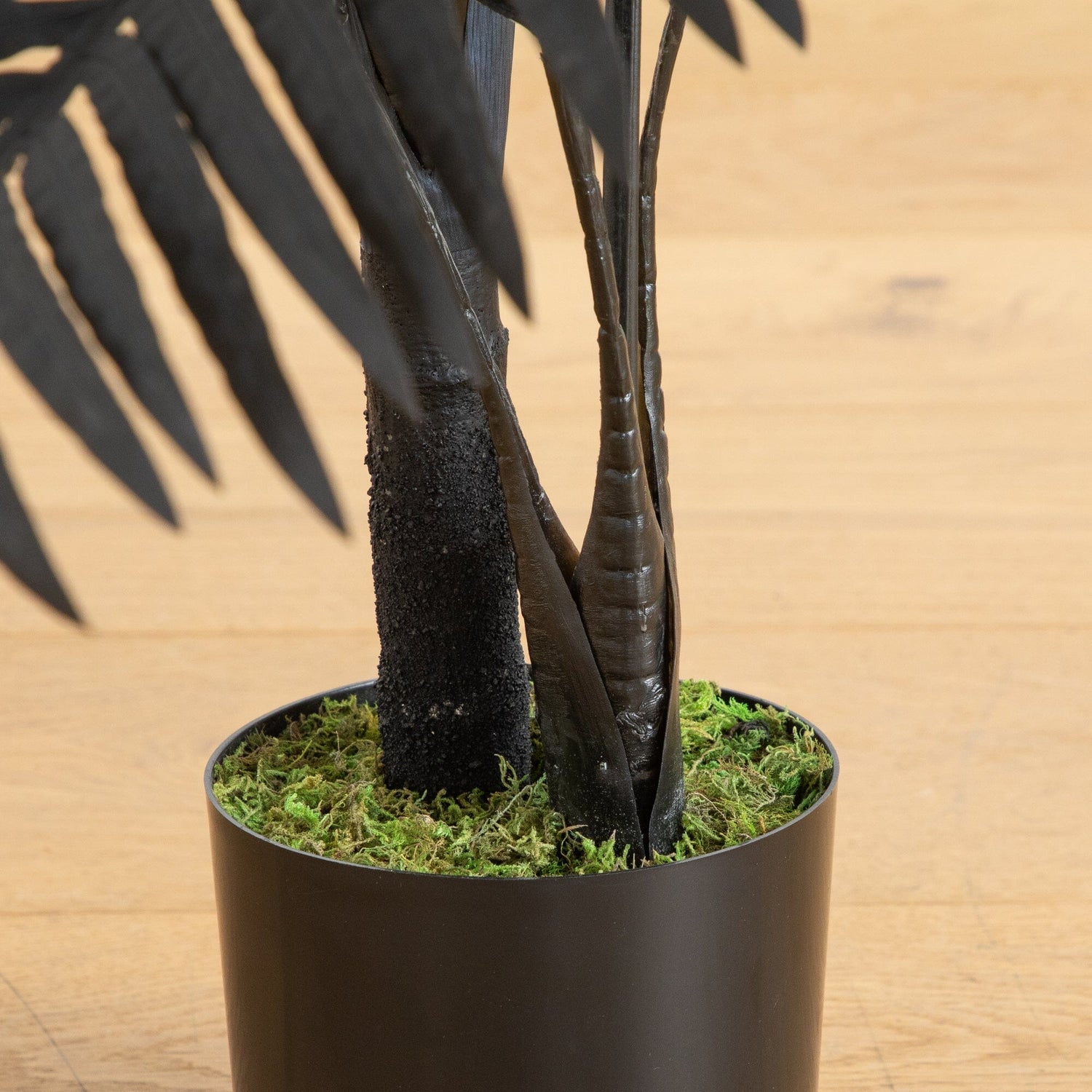 3' Artificial Halloween Black Golden Cane Tree