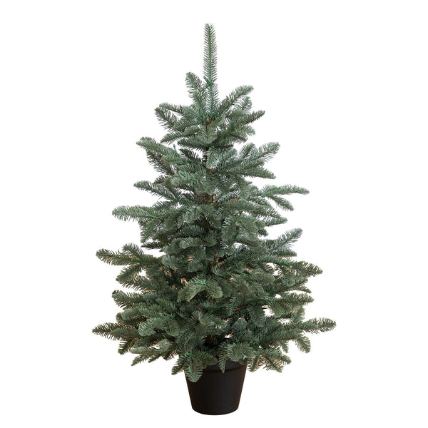 3' Artificial Pre-Lit Christmas Pine Tree with 118 LED Lights