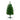 3’ Artificial Slim Green Mountain Pine Christmas Tree