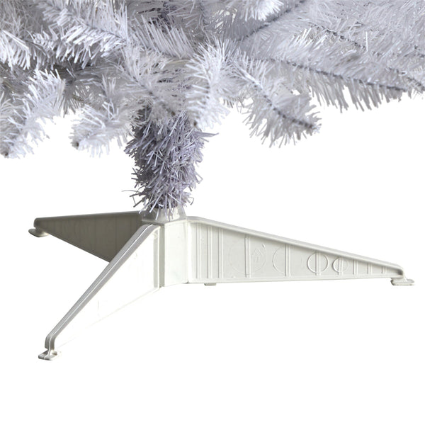 3’ Artificial Slim White Christmas Tree