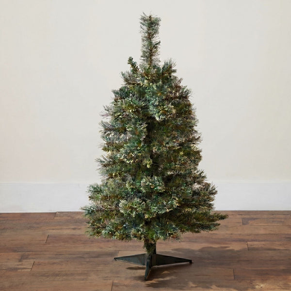 3’ Artificial Wisconsin Slim Snow Tip Pine Christmas Tree