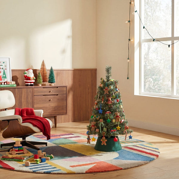 3’ Artificial Wisconsin Slim Snow Tip Pine Christmas Tree