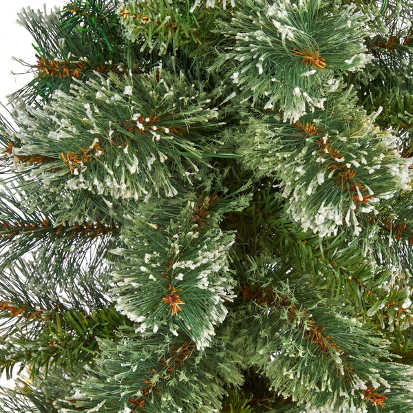 3’ Artificial Wisconsin Slim Snow Tip Pine Christmas Tree