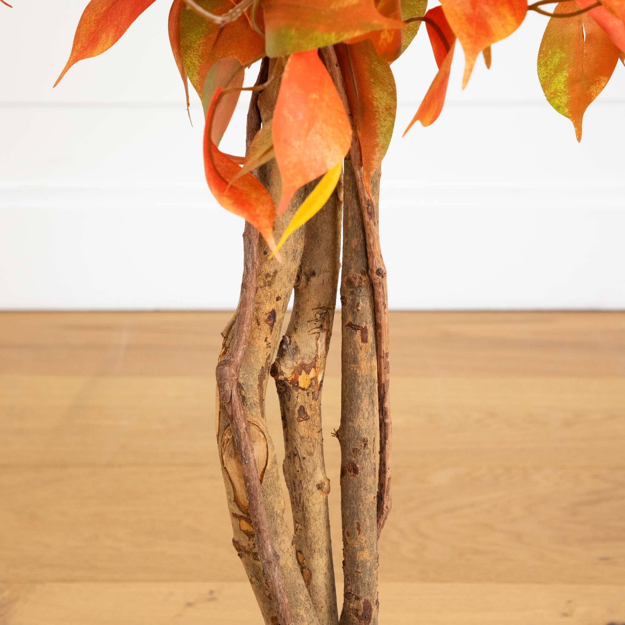 Fall Tree Ficus 3’ Autumn Ficus Artificial Fall Tree | Nearly Natural