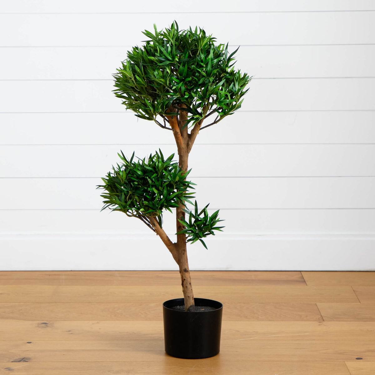 Nearly Natural 3 Ft. Bonsai Styled Podocarpus Artificial Tree