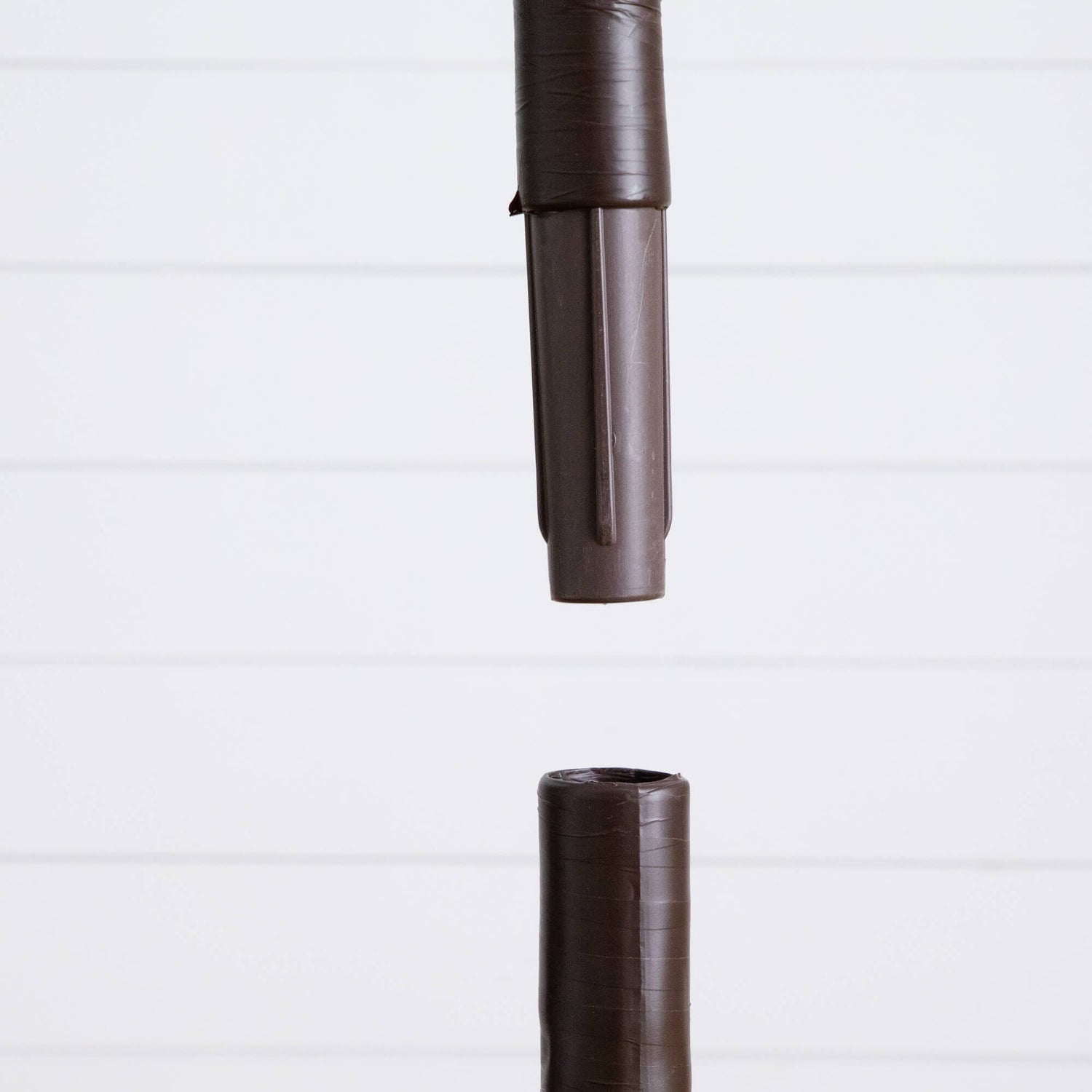 3' 5' 6' Artificial Brown Birch Trees with Warm White LED Lights - Set of 3