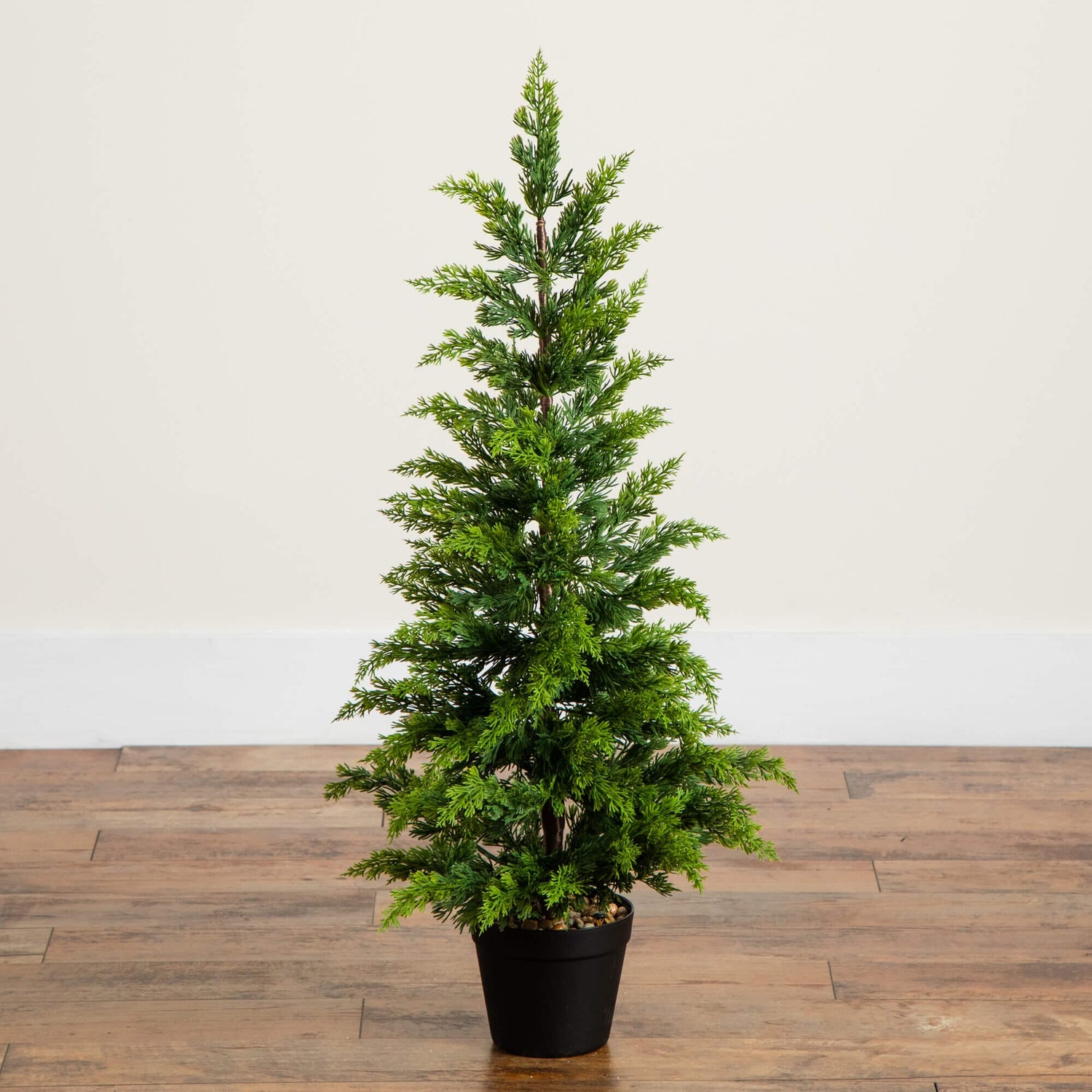 3' Artificial Cypress Topiary Christmas Tree