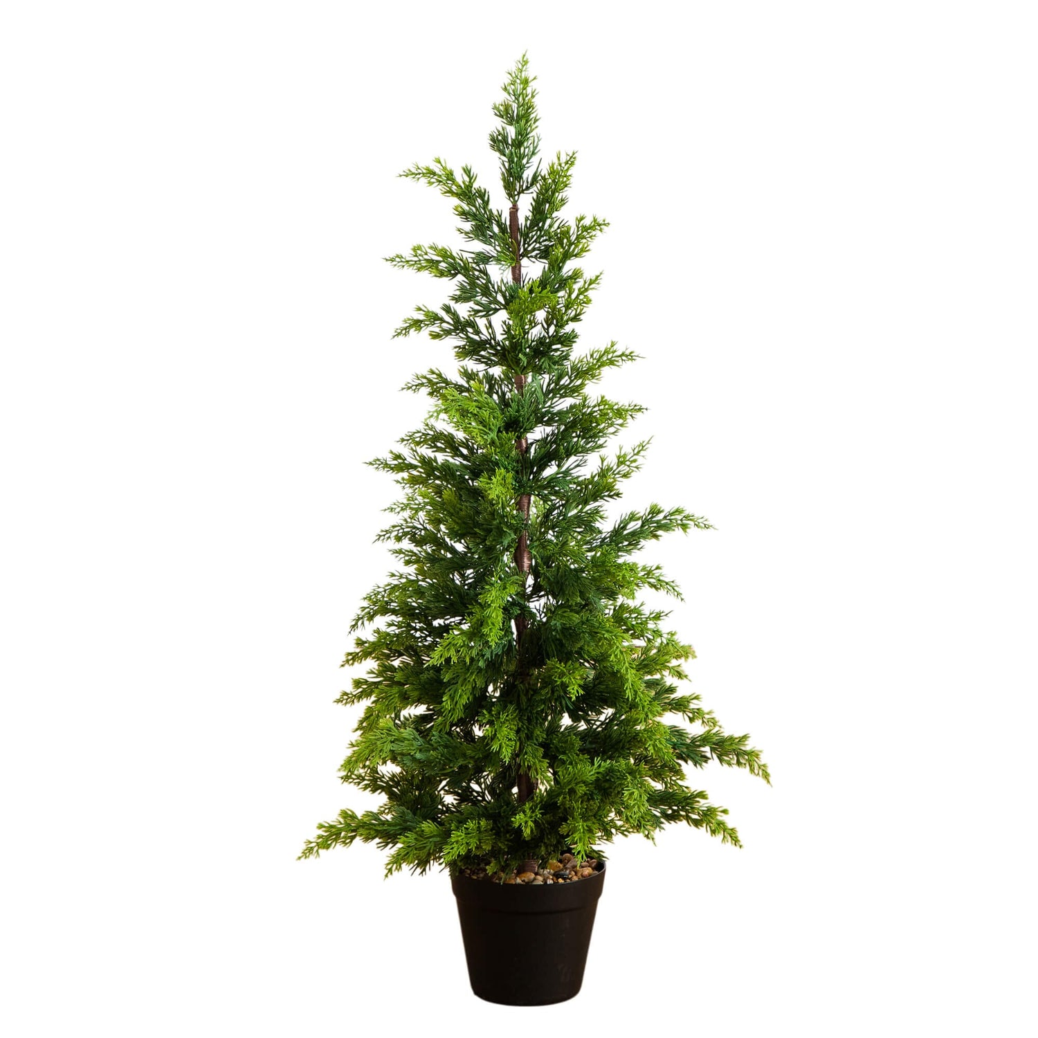 3' Artificial Cypress Topiary Christmas Tree