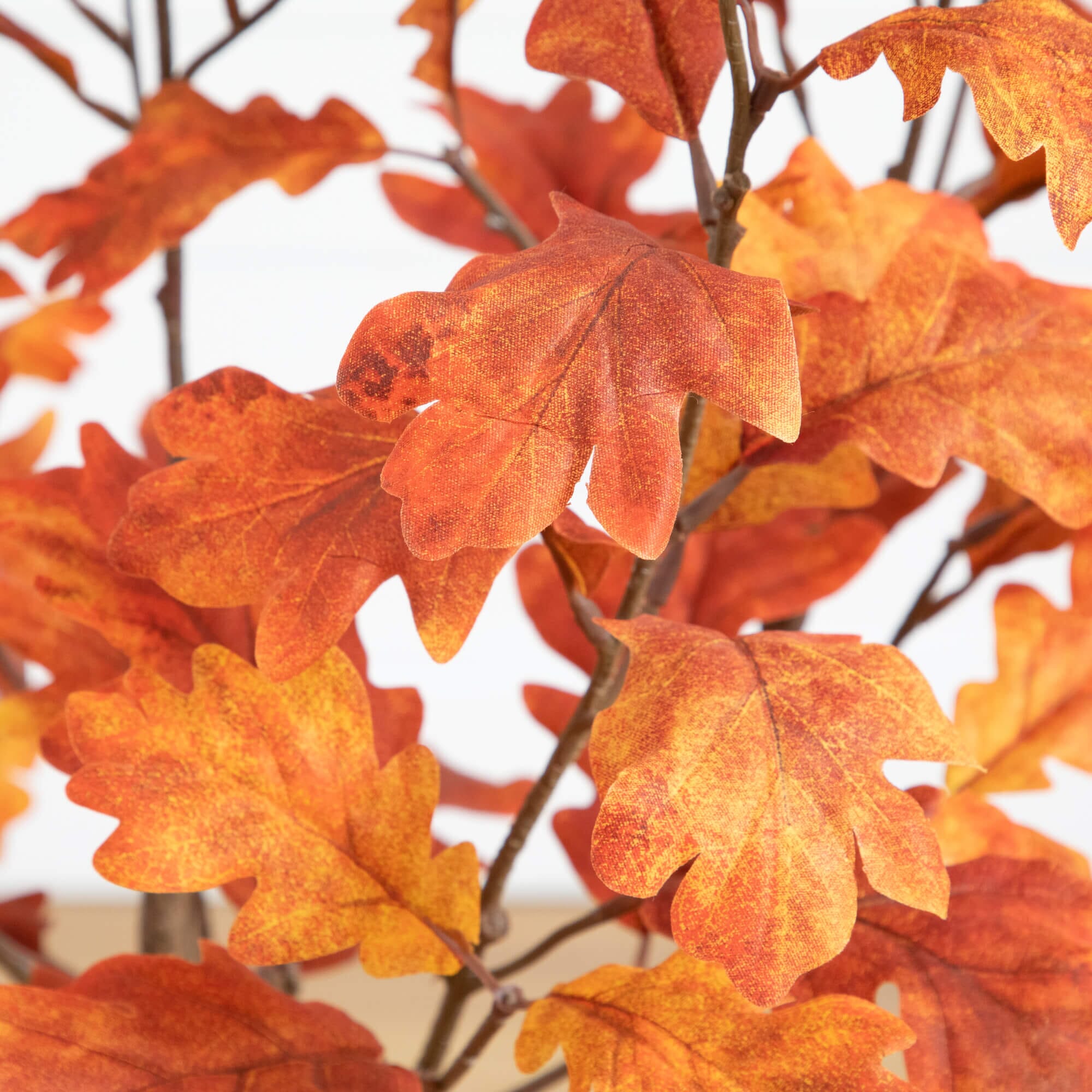 3' Autumn Oak Artificial Fall Tree – Nearly Natural
