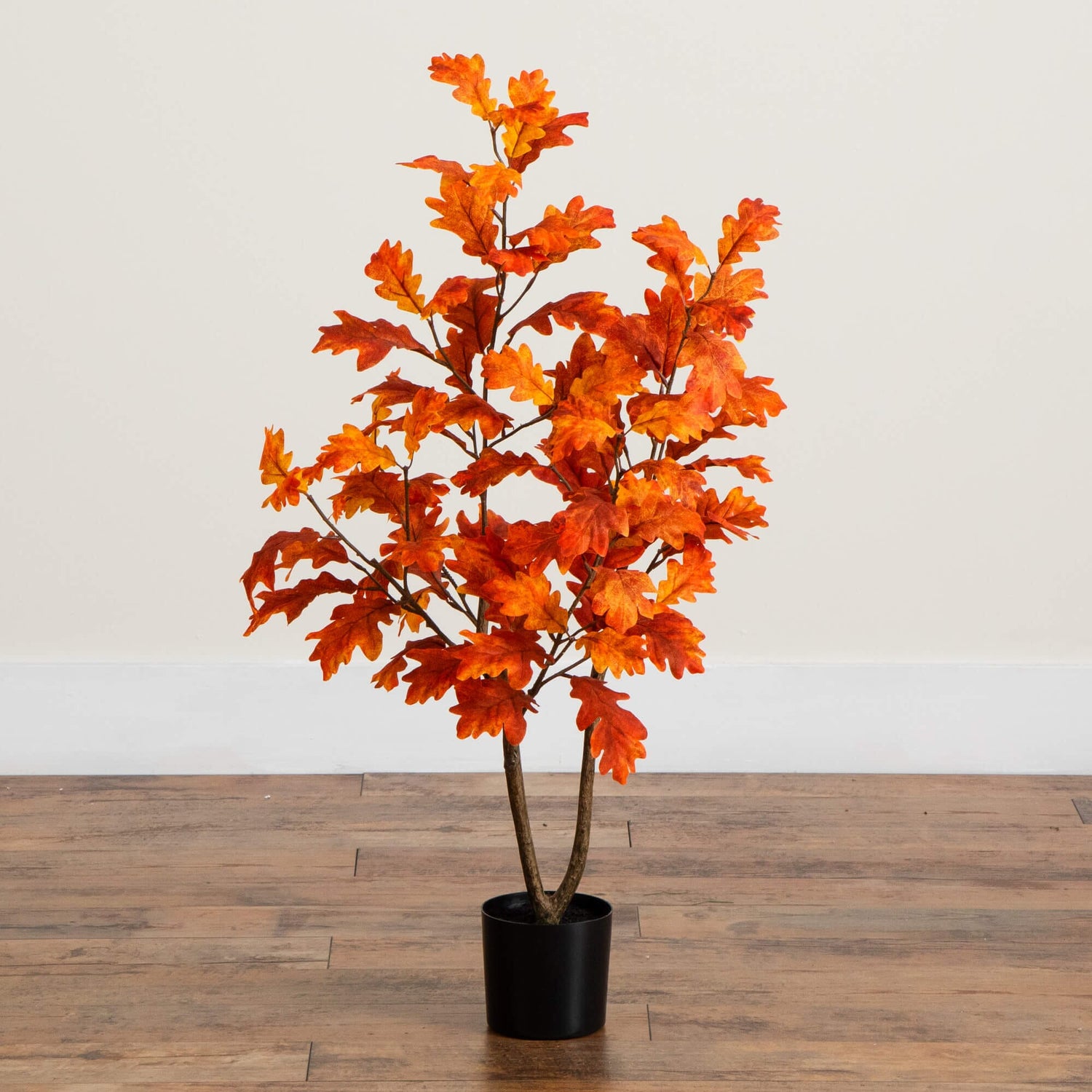 3' Autumn Oak Artificial Fall Tree