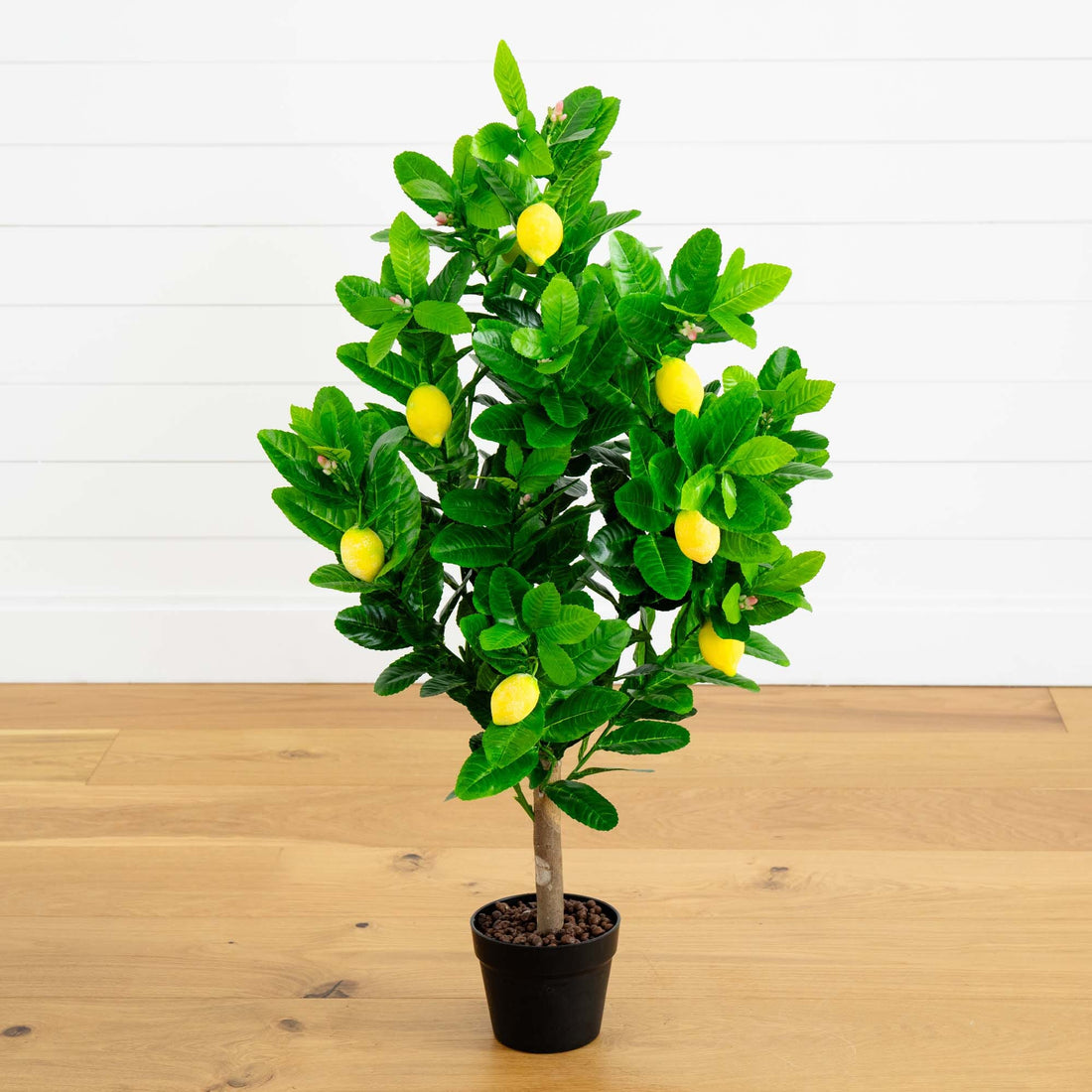 lemon tree planter pot 3' Lemon Artificial Tree