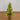 3'  Pre-Lit Artificial Lightly Snowed Cypress Christmas Tree with 38 Warm White LED Lights in Decorative Weaved Basket