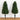 3' UV Resistant Artificial Boxwood Plant with Integrated Ground Stake (Indoor/Outdoor) - Set of 2