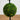3’ UV Resistant Artificial Double Ball Boxwood Topiary with LED Lights in Decorative Planter (Indoor/Outdoor)