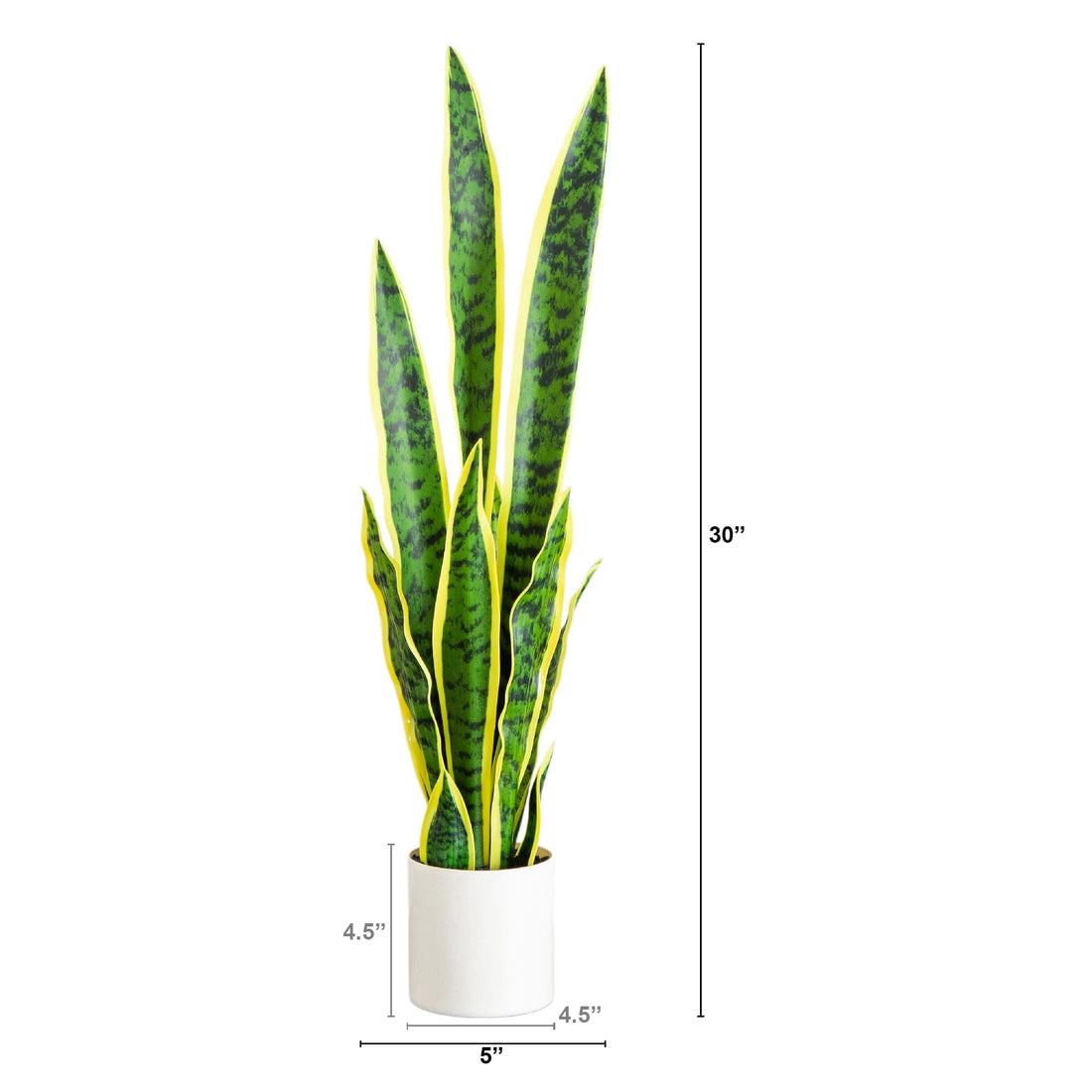 sycamore faux sansevieria Nearly Natural 30in. Artificial Sansevieria Plant