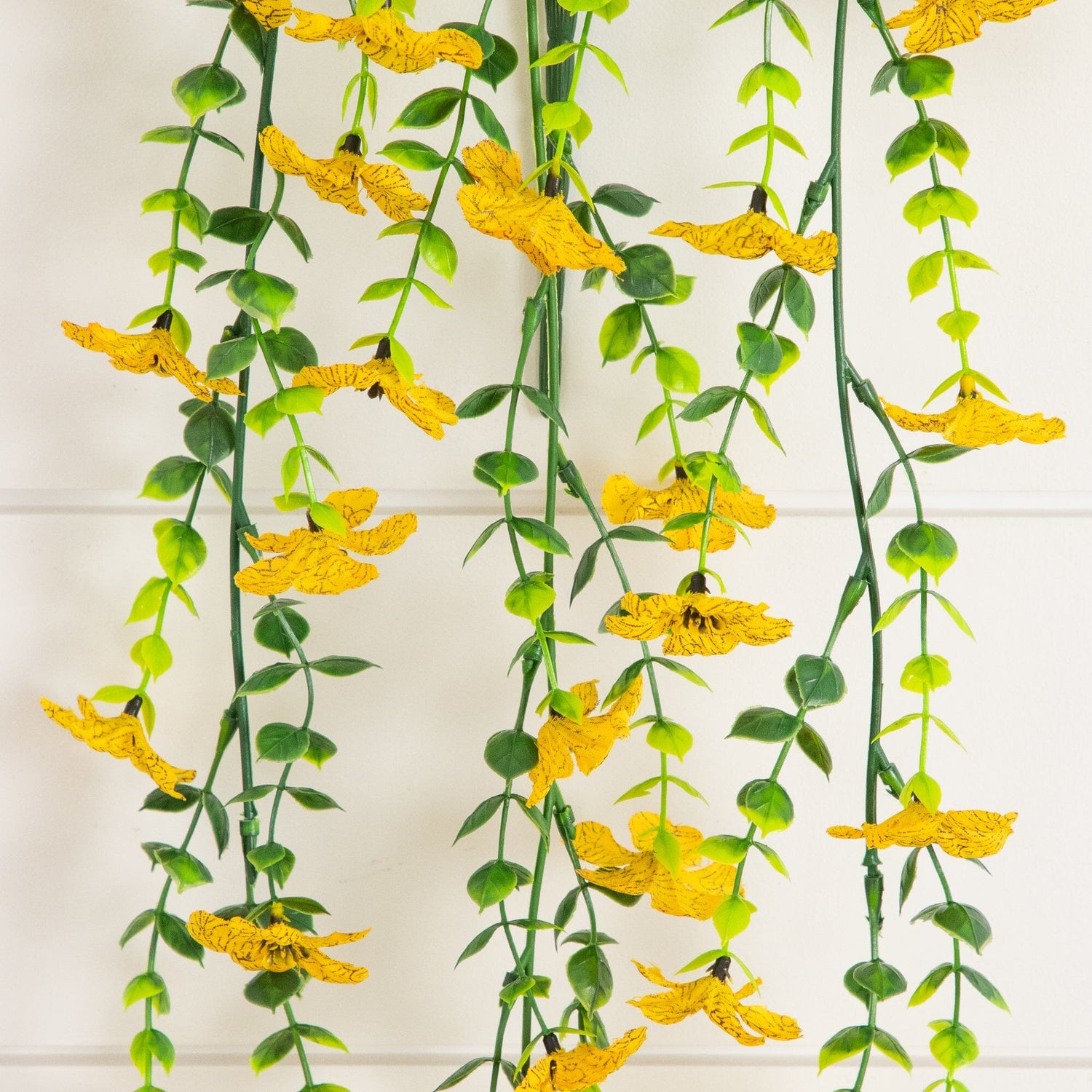 30" UV Resistant Artificial Daisy Hanging Plant (Indoor/Outdoor) - Set of 6