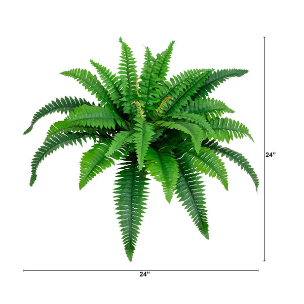 32" Artificial Boston Fern - Set of 2