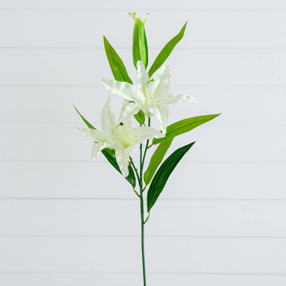 lily flower collection 33" Artificial Stargazer Lily Flower - Set of 3