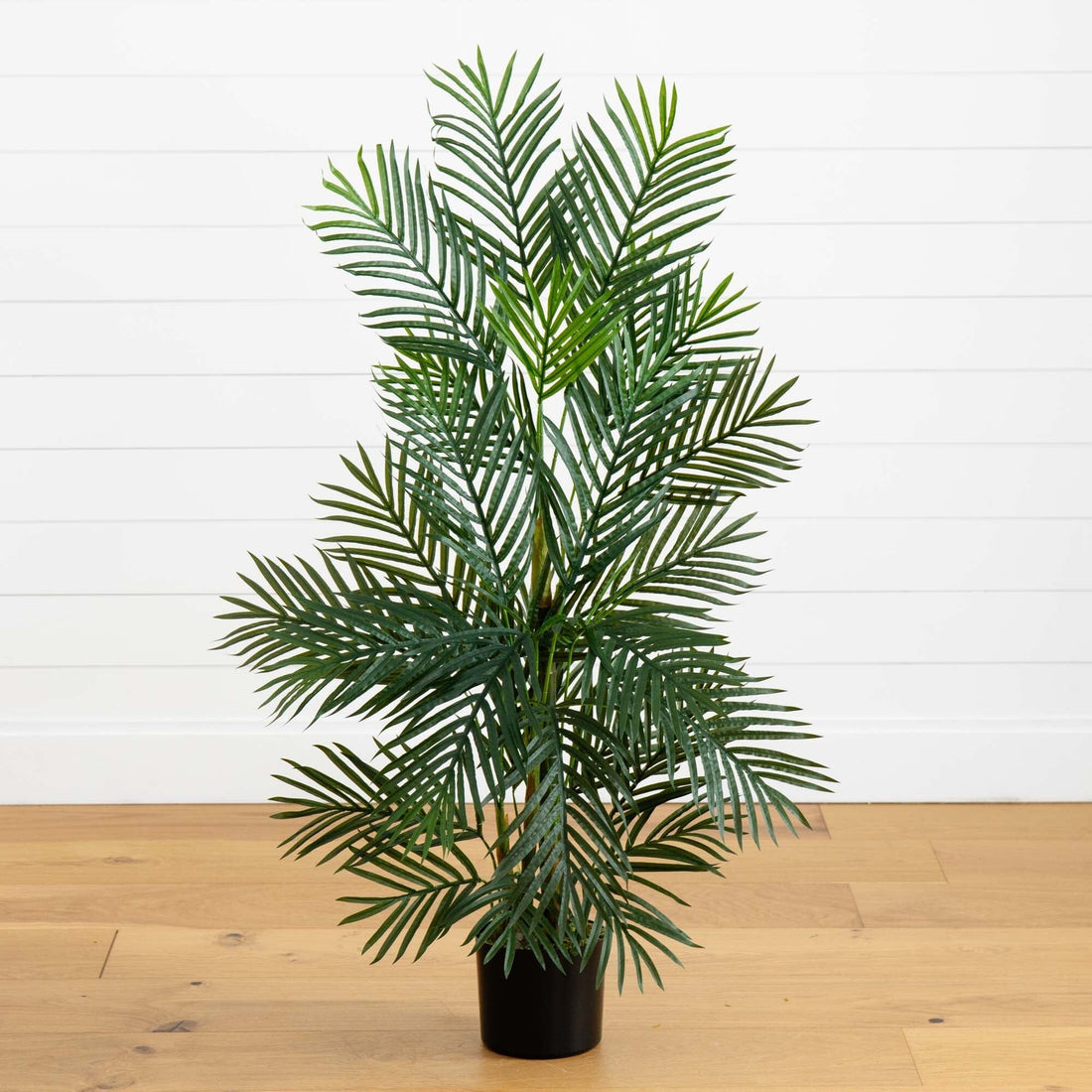 nearly natural 3 ft. areca silk palm tree 3.5' Areca Palm Tree UV Resistant (Indoor/Outdoor)