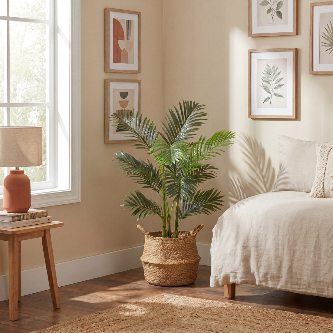 areca palm in living room 3.5' Artificial Areca Palm Tree – Nearly Natural