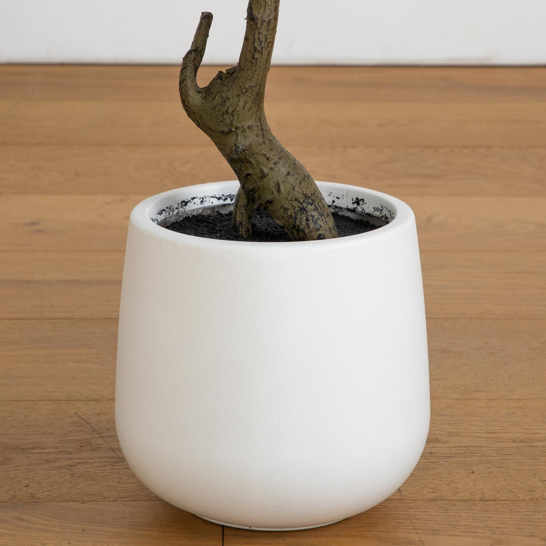tree pot planter 3.5' Artificial Bonsai Style Cedar Tree in Decorative White Planter – Nearly Natural