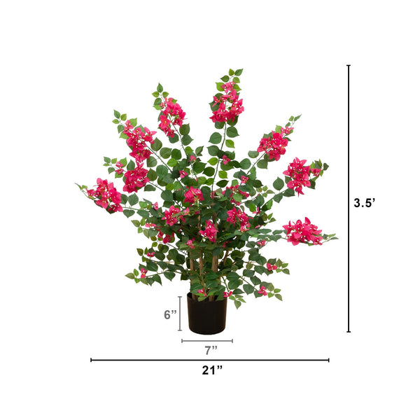 3.5’ Artificial Bougainvillea Tree