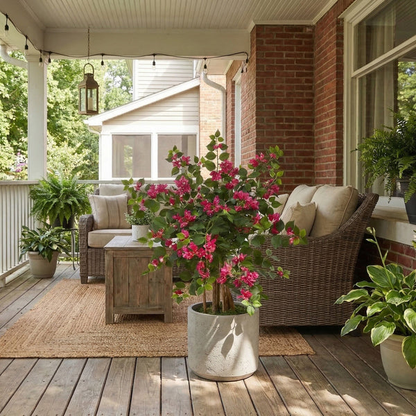 3.5’ Artificial Bougainvillea Tree