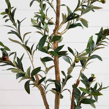 3.5’ Olive Artificial Tree with Sparse Design | Nearly Natural