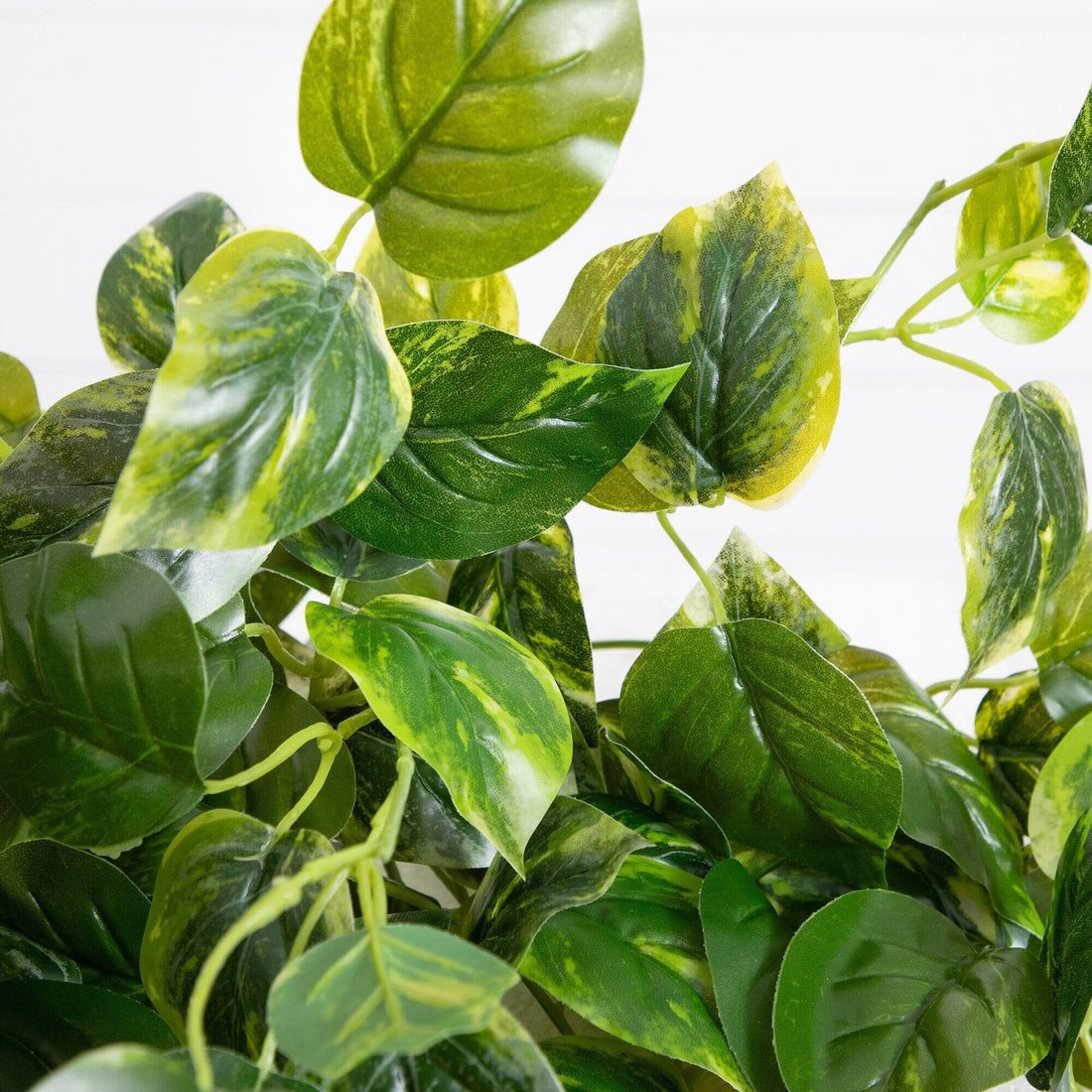 faux pothos hanging plant Nearly Natural 36in. UV Resistant Artificial Pothos Hanging Plant (Indoor/Outdoor)