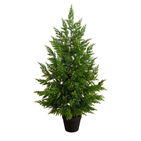 38” Artificial Real Touch Cypress Christmas Tree
