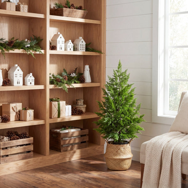 38” Artificial Real Touch Cypress Christmas Tree