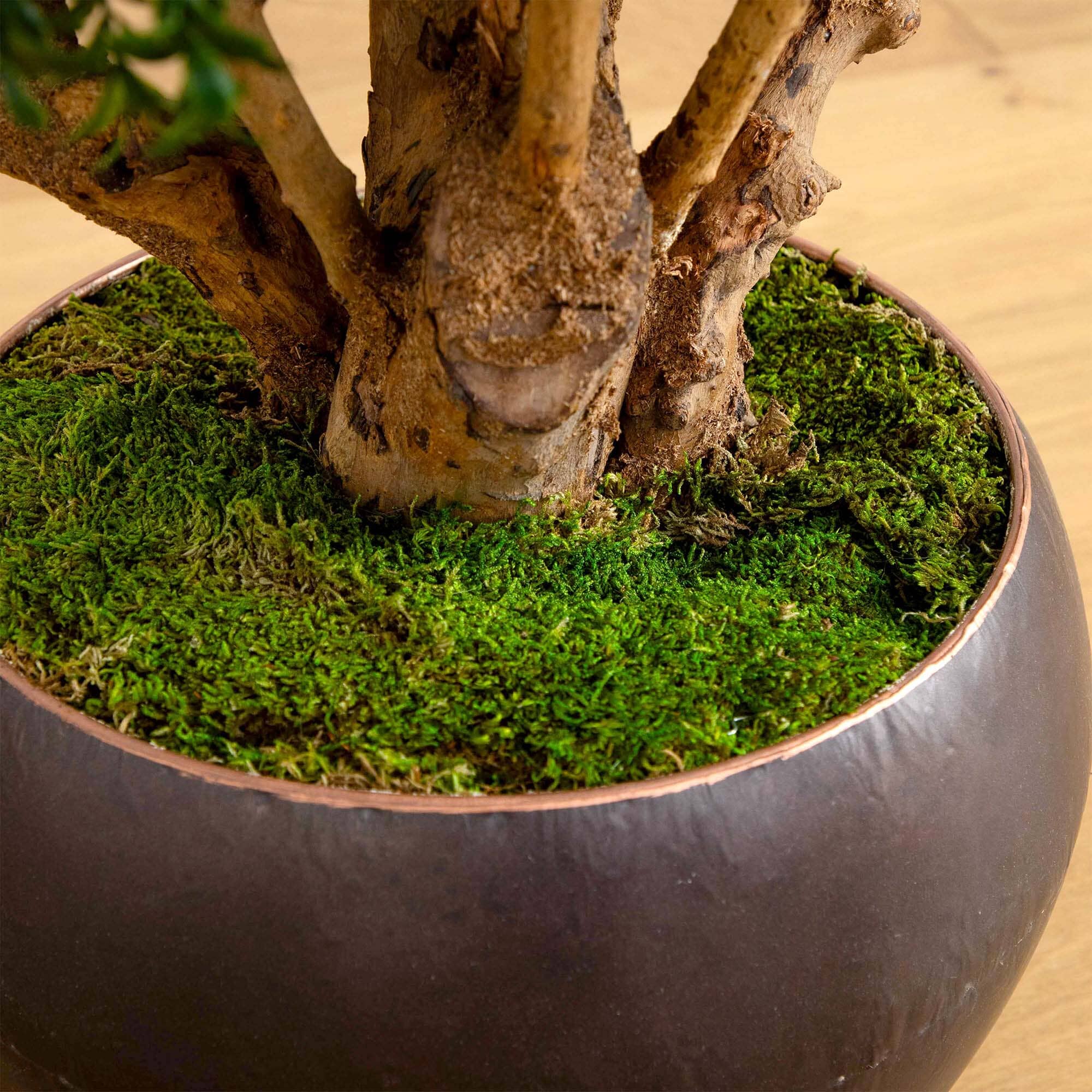 38” Boxwood Artificial Topiary Tree in Decorative Bowl (Indoor