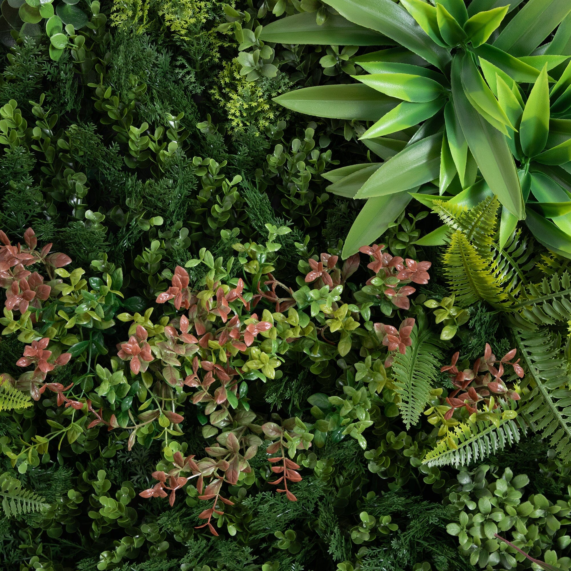 38” UV Resistant Amazon Rainforest Artificial Living Wall Art