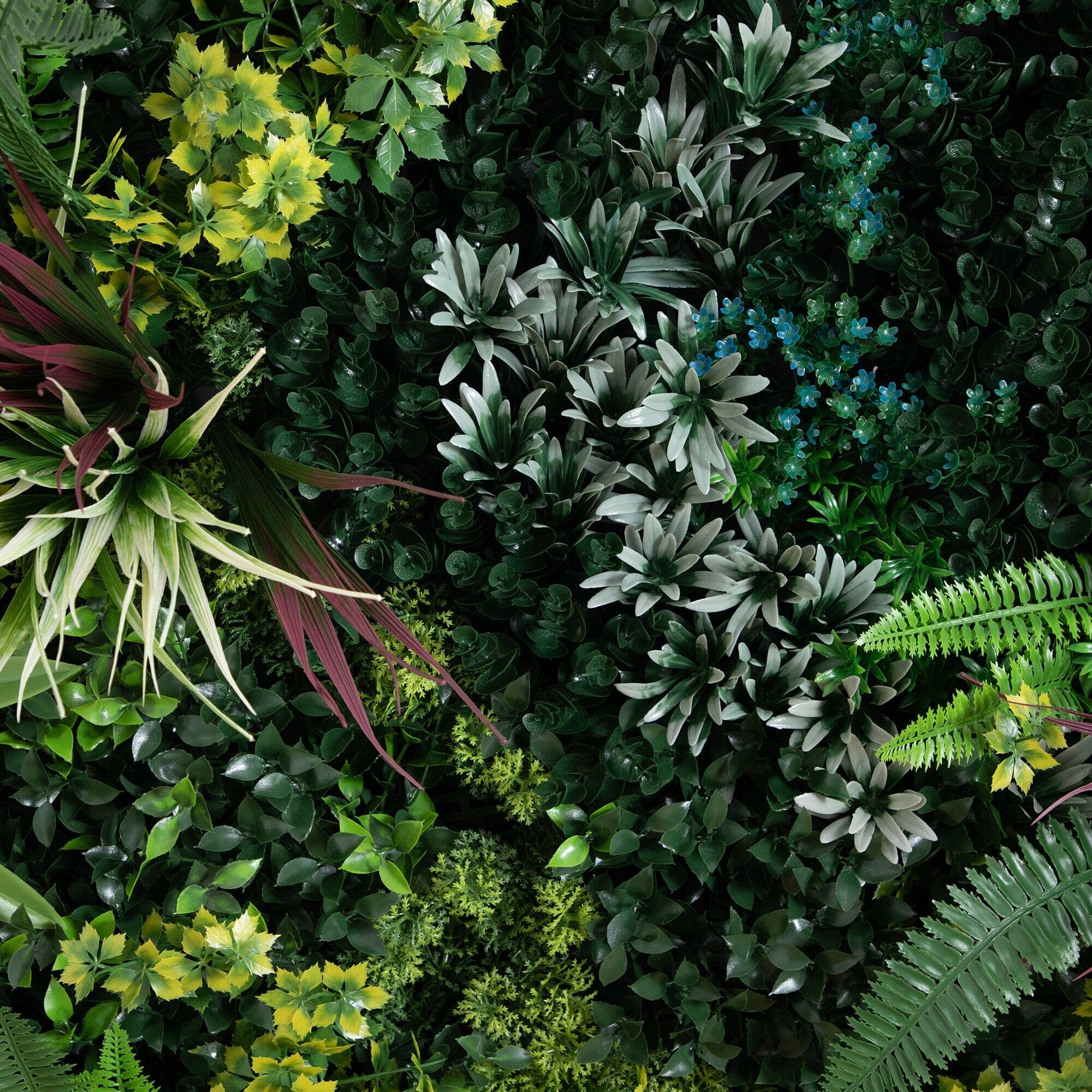 38” UV Resistant Virgin Islands Artificial Living Wall Art Panel