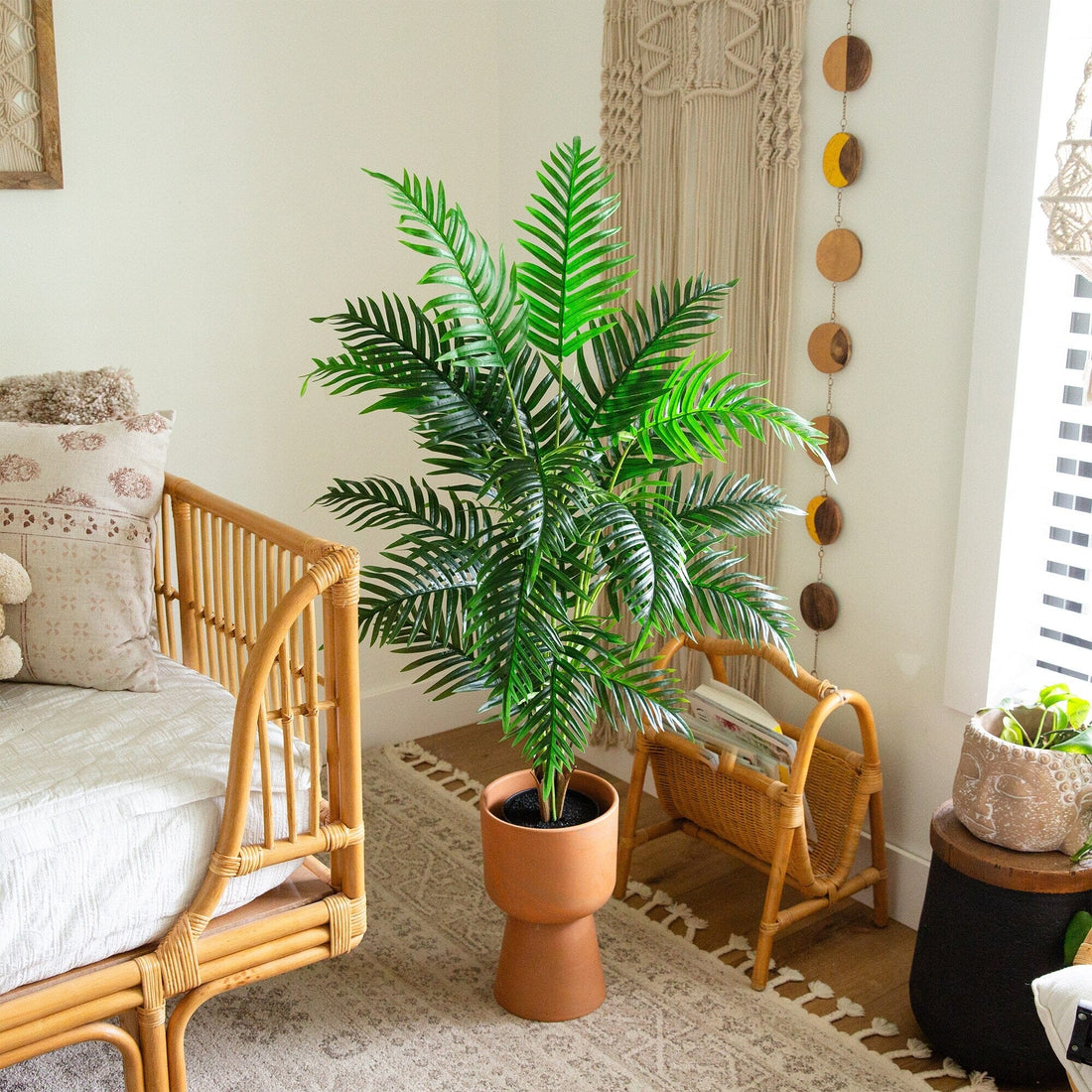 areca palm interior design 4' Artificial Areca Palm Tree