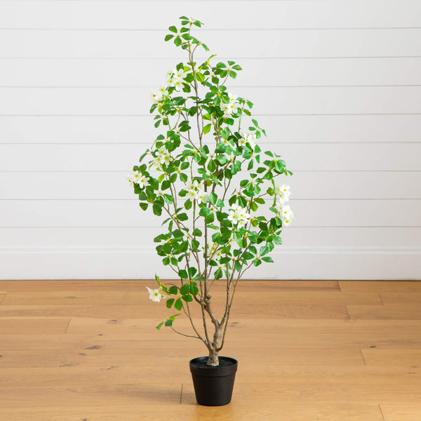 4' Artificial Dogwood Tree