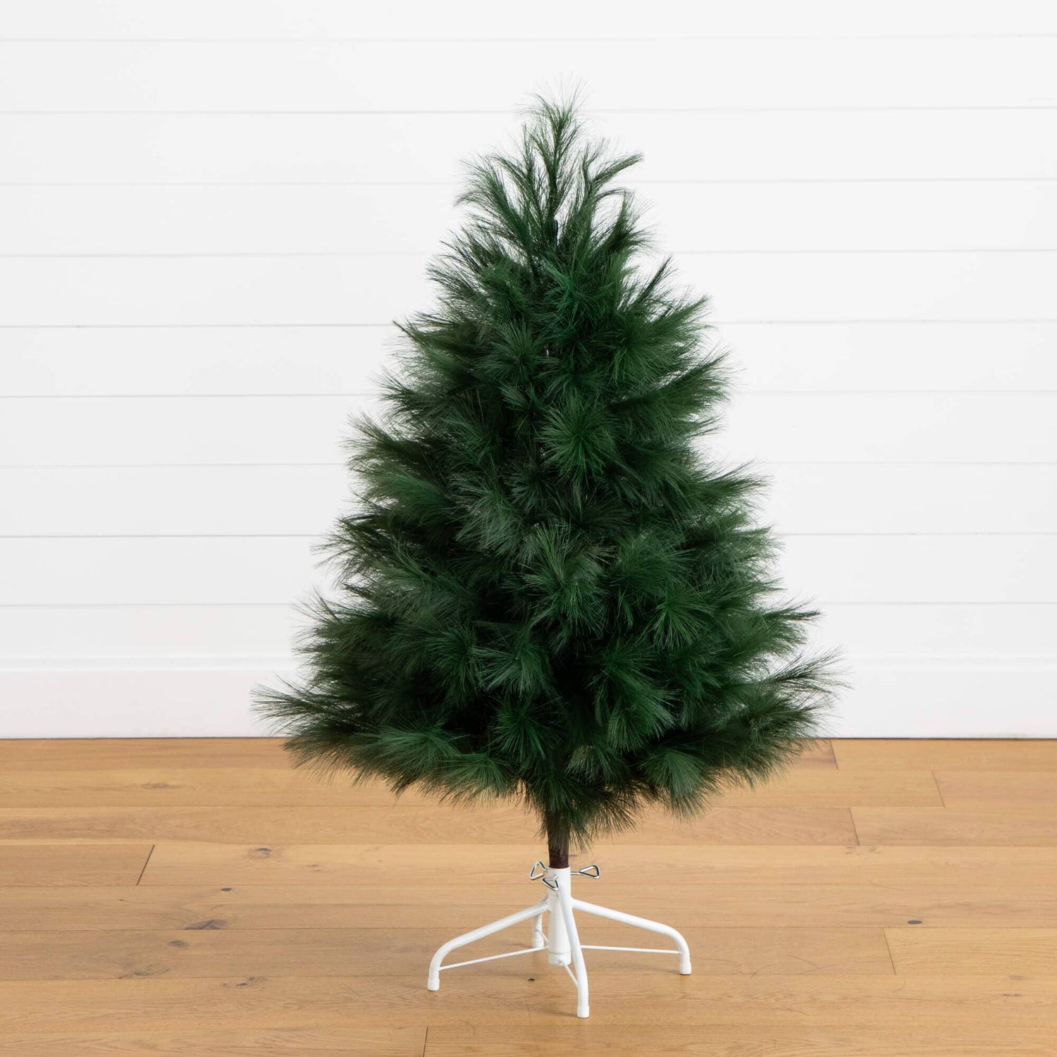 4' Artificial Green Pampas Grass Christmas Tree